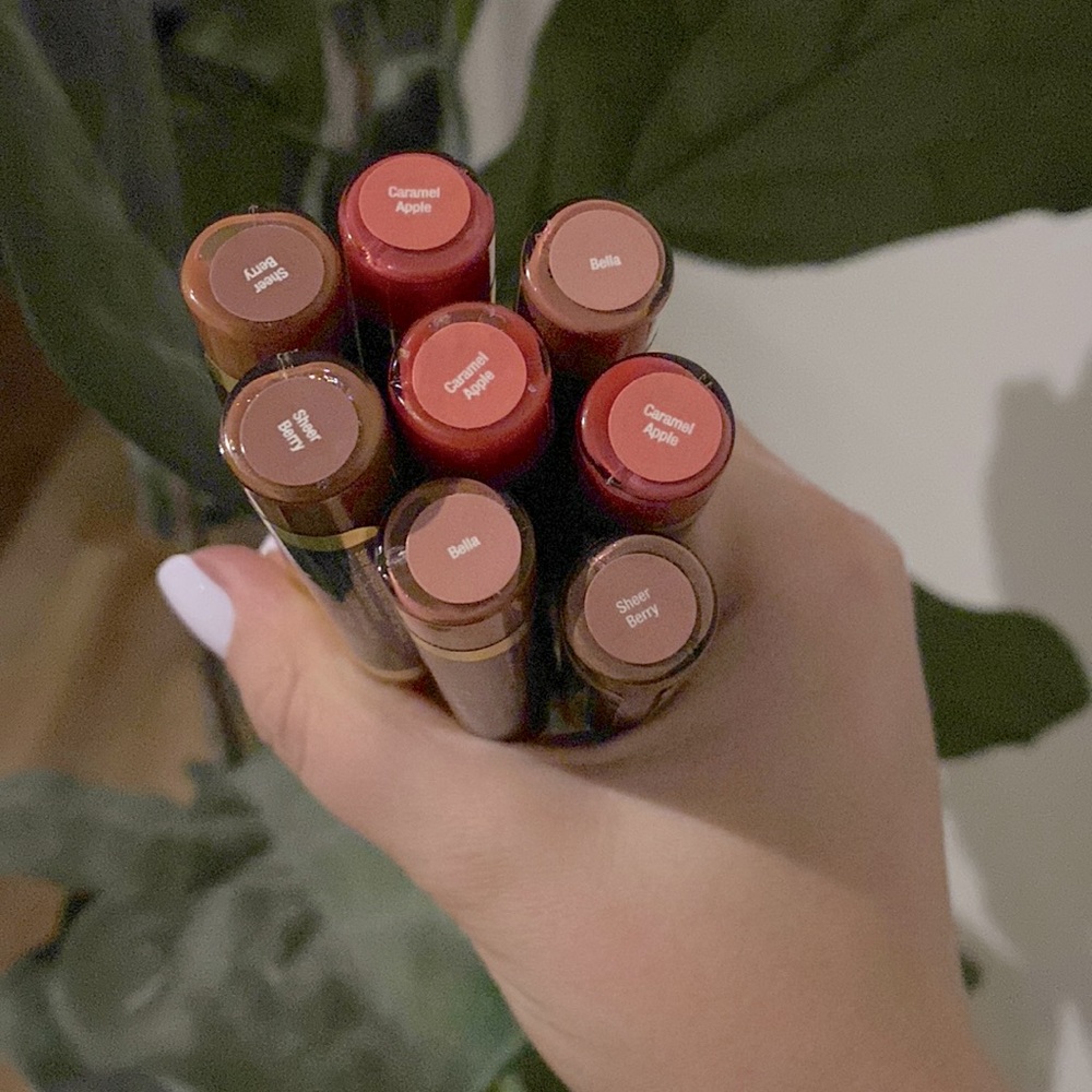 LipSense Minis Bella Caramel Apple Sheer Berry Senegence